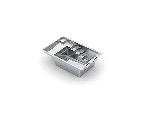 The Precision™ Fiberglass Pool 3D image